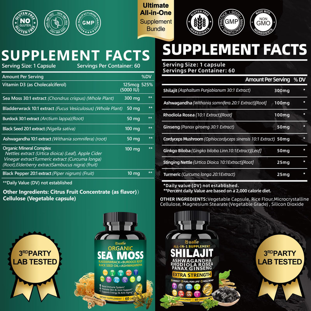 Bualle Irish sea moss with bladderwrack minerals