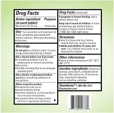 Bubbacare Dramamine-N Long Lasting 6-pack packaging highlights long-lasting motion sickness relief