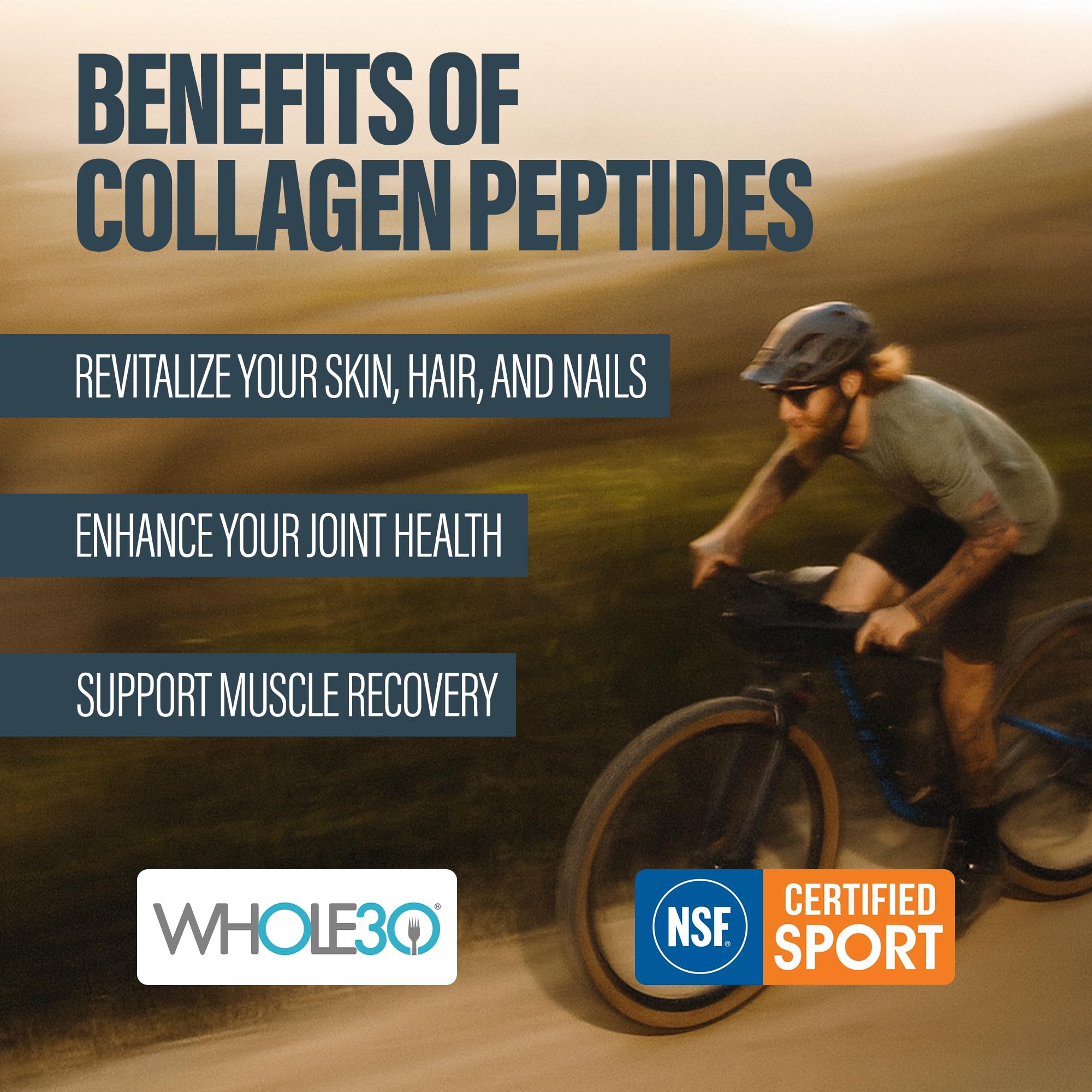 BUBS Naturals collagen mixing with coffee for a flavorless blend.