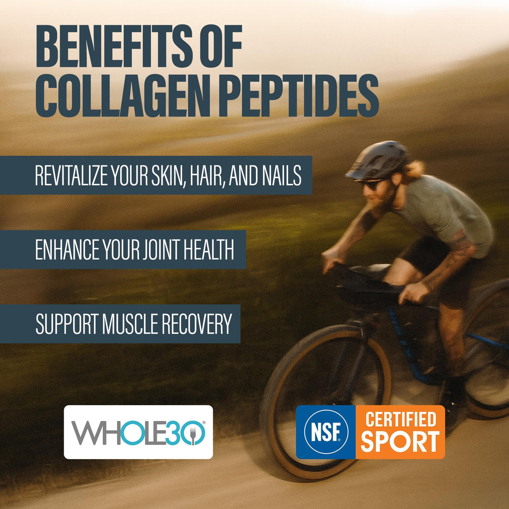 BUBS Naturals collagen mixing with coffee for a flavorless blend.