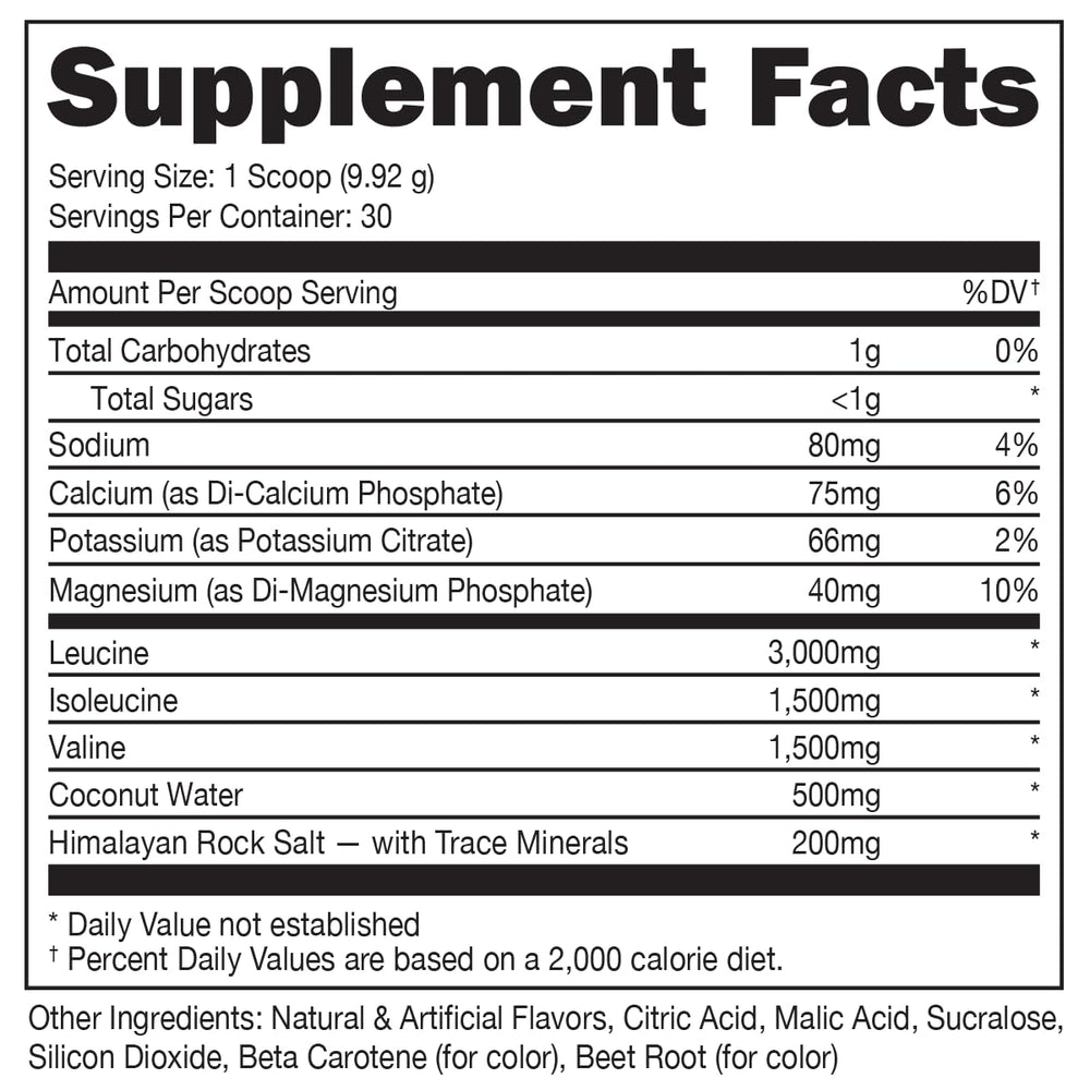 Scoop of Bucked Up BCaa 2:1:1 dissolves in water for pre-workout fuel.