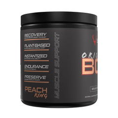Pure ingredients claim on Bucked Up BCaa 2:1:1 without fillers.