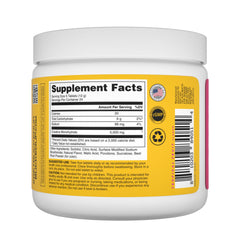 Bucked Up Creatine Candy Tropical Blast chewables fizzing for a water-free experience