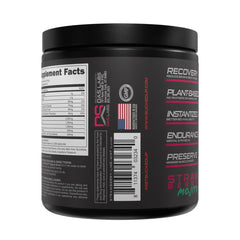 Shaker with powder scoop ready for daily use.