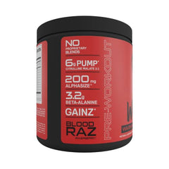 Bucked Up Woke powder-dispensed-spoon ready to mix for a quick preworkout ritual.
