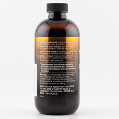 Bucklebury Cough Syrup kid-friendly serving with honey flavor.