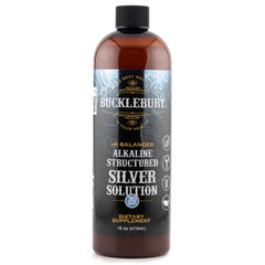 Bucklebury Silver Solution bottle pour for easy daily dosing.