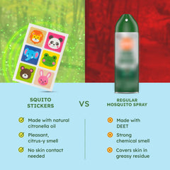 BugMD Squito Stickers open packaging showcases 390 patches.