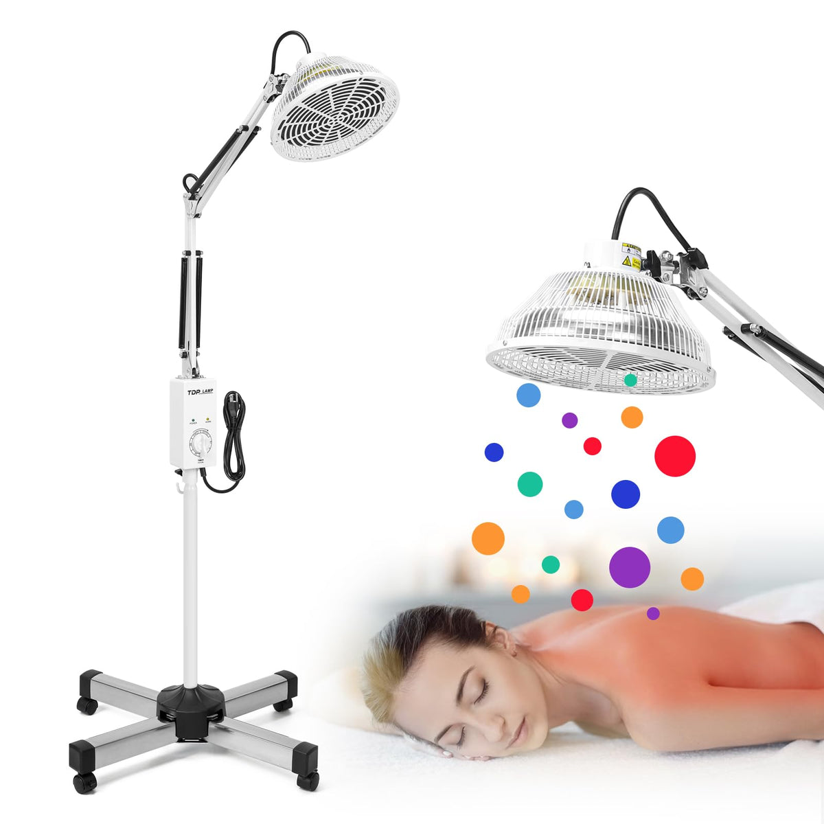 BUIFAC TDP lamp base anti-tip for stable placement