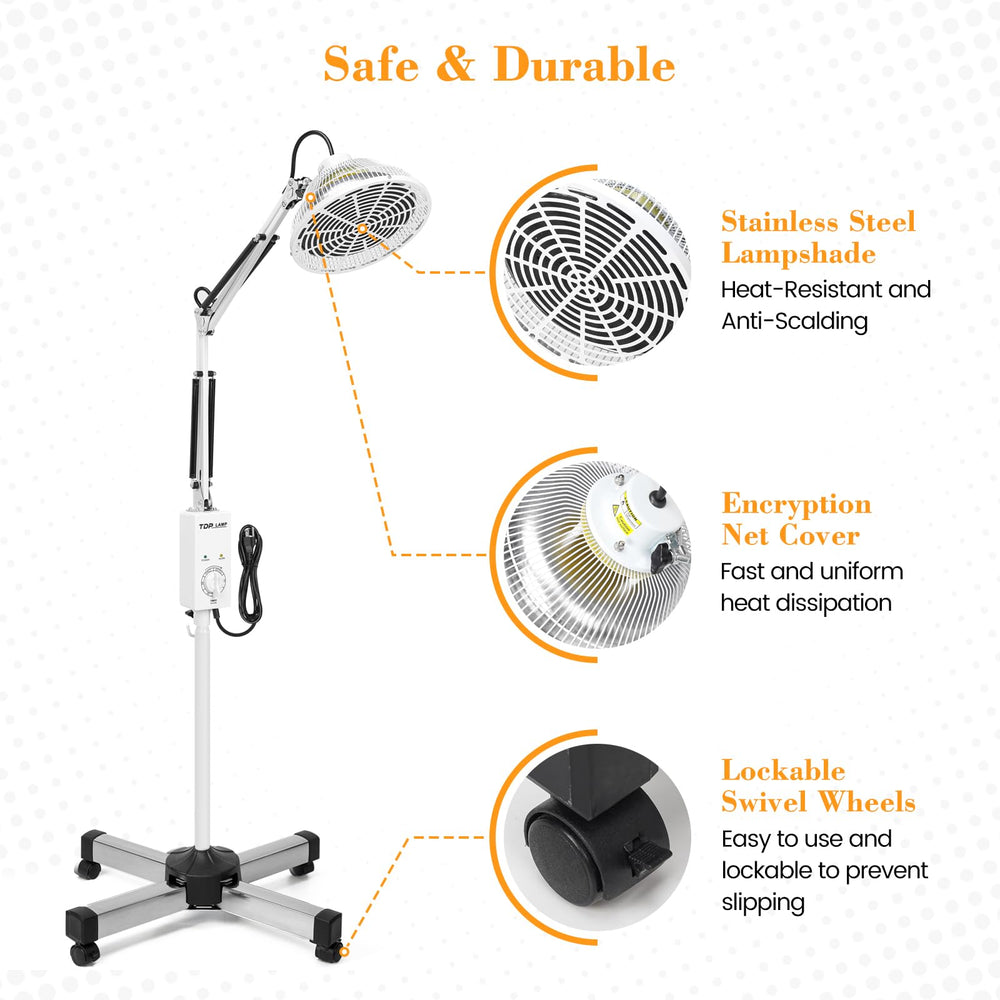 BUIFAC TDP lamp burn protection shield reduces overheating risk