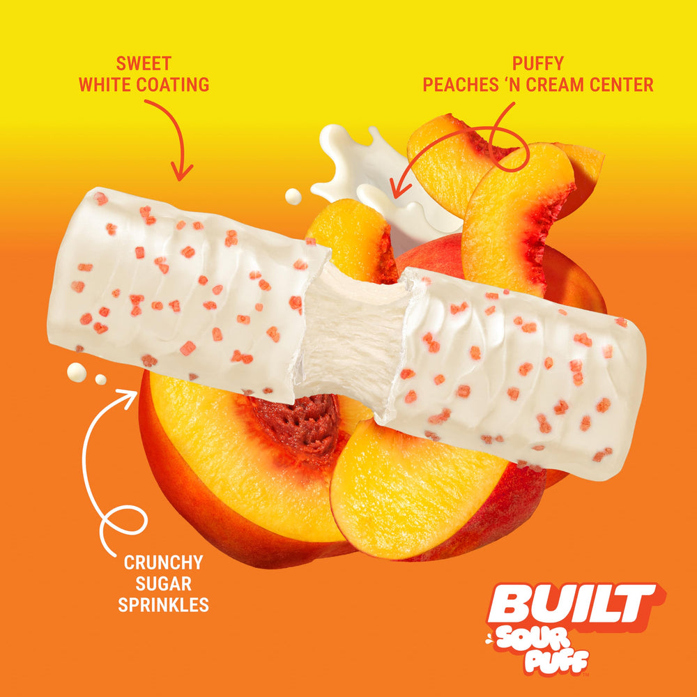 Built Bar 16g protein per bar for on-the-go energy.