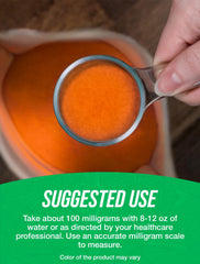 BulkSupplements Zeaxanthin powder closeup shows fine texture ideal for mixing.