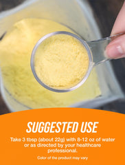 Packaging front of BulkSupplements Beef Bone Broth Protein Powder highlighting gluten-free claim