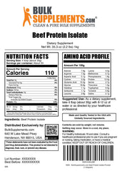 BulkSupplements Beef Protein Isolate third-party testing reinforces product quality