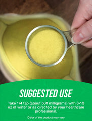 Berberine HCl Powder blended into a smoothie for versatility.