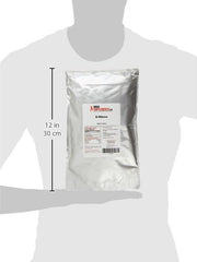 BulkSupplements D-Ribose powder close-up emphasizes premium packaging integrity.