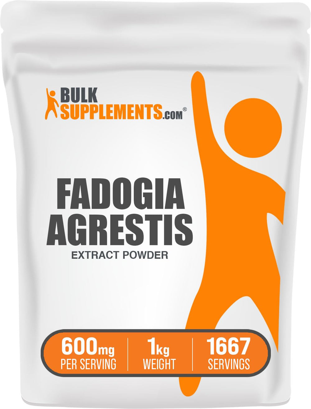 BulkSupplements Fadogia Agrestis extract powder in bottle for easy daily supplementation