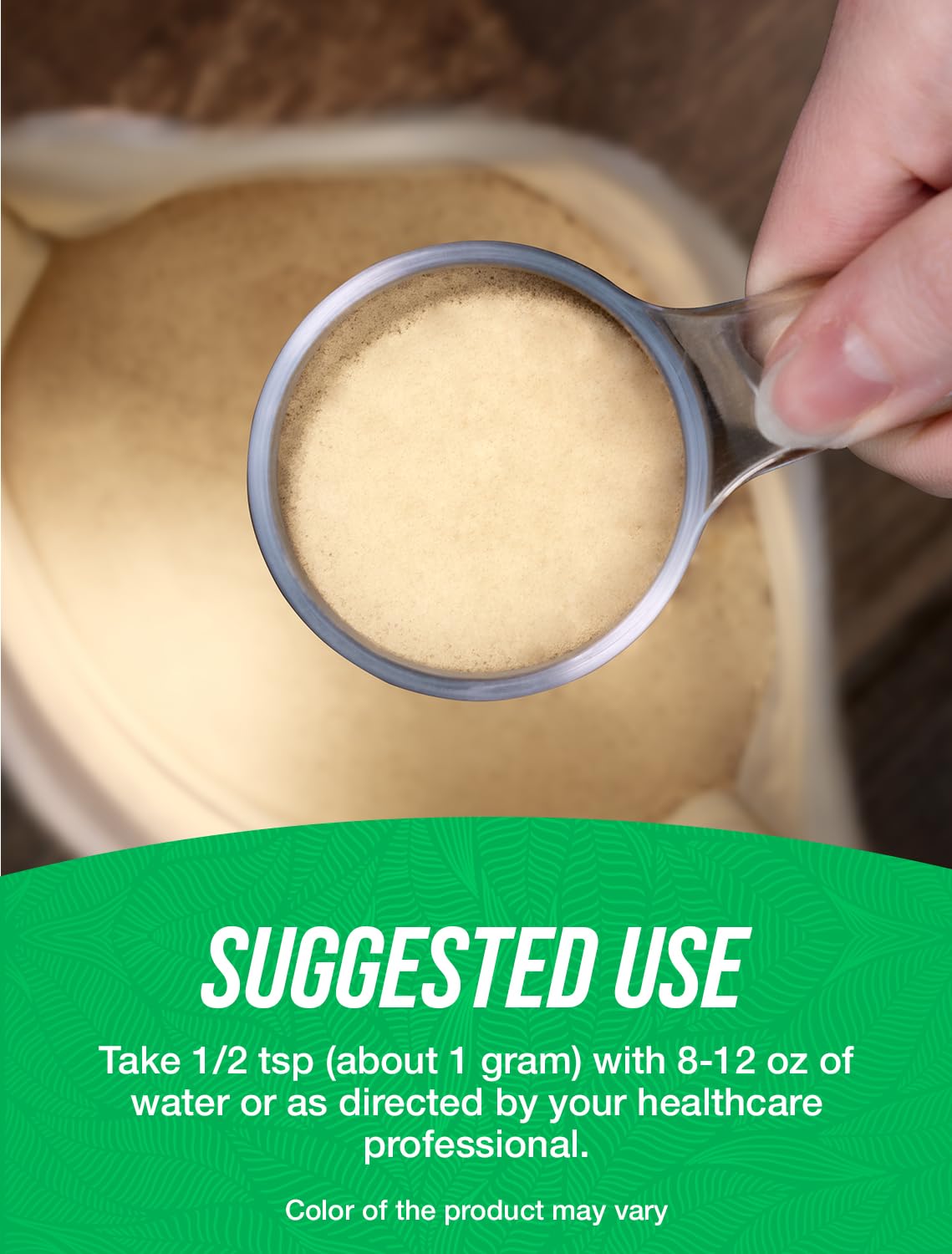 BulkSupplements Ginseng Root Extract Powder label view underscoring quality and label transparency.