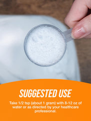 BulkSupplements Glucuronolactone powder being poured to mix with beverages.