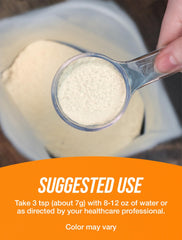 Shaker bottle with BulkSupplements L-Glutamine powder ready to blend