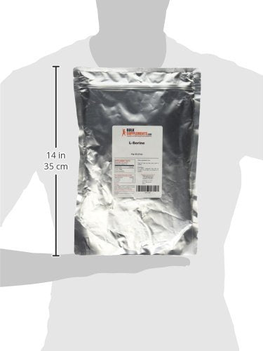 Daily-use setup with L-Serine powder ready to blend into a shake.