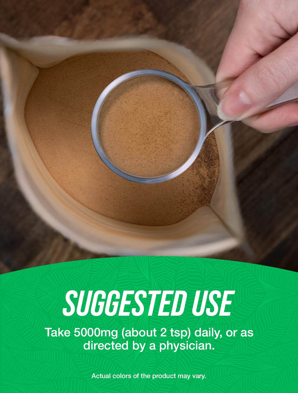 BulkSupplements Organic Maca Powder label closeup with gluten-free claim.