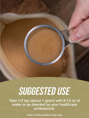 Added to a smoothie for a convenient daily boost.