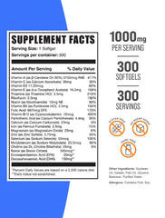 BulkSupplements Women’s Multivitamin softgels packaging—convenient one-softgel-a-day regimen.