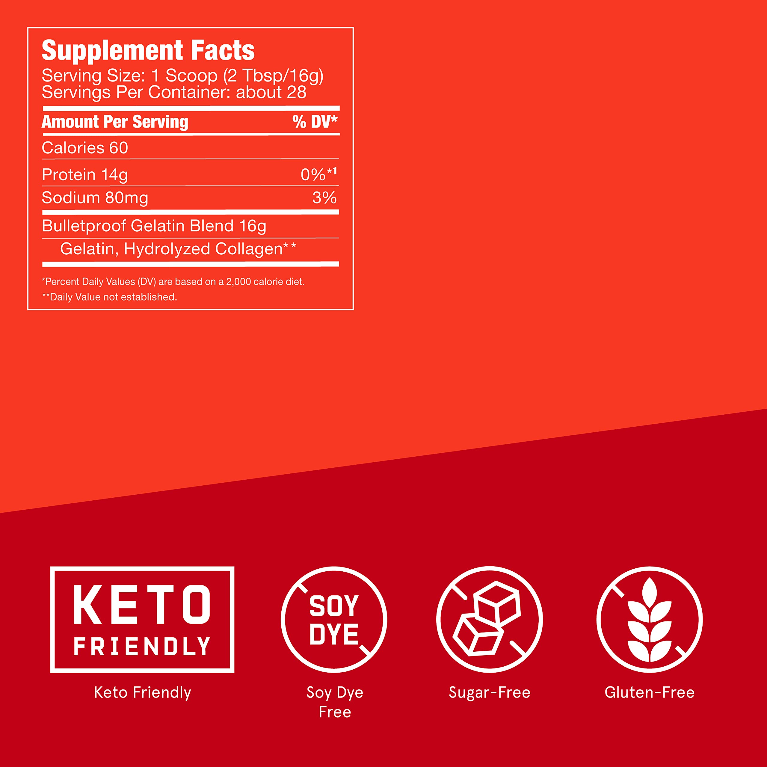 Bulletproof Collagelatin powder dissolves easily into hot liquids for soups and sauces.
