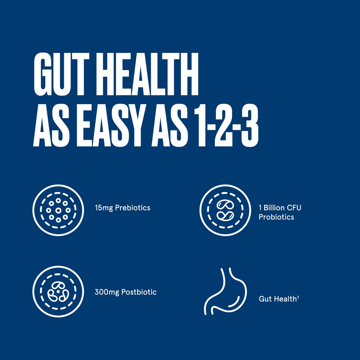 Bulletproof Express 3-in-1 probiotic label highlighting 90-count bottle