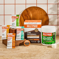 Bulletproof keto-friendly collagen bar pack-12 for protein boost