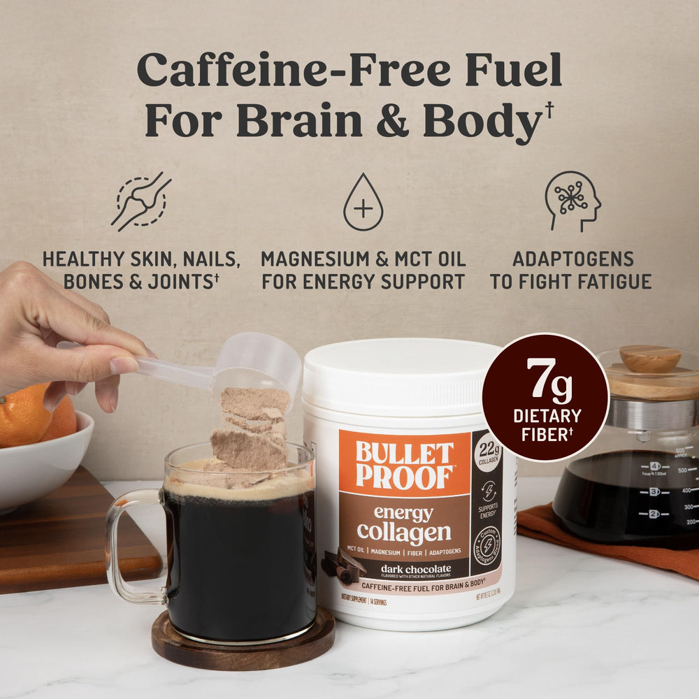 Bulletproof keto-friendly, gluten-free, sugar-free formula for low-carb diets.