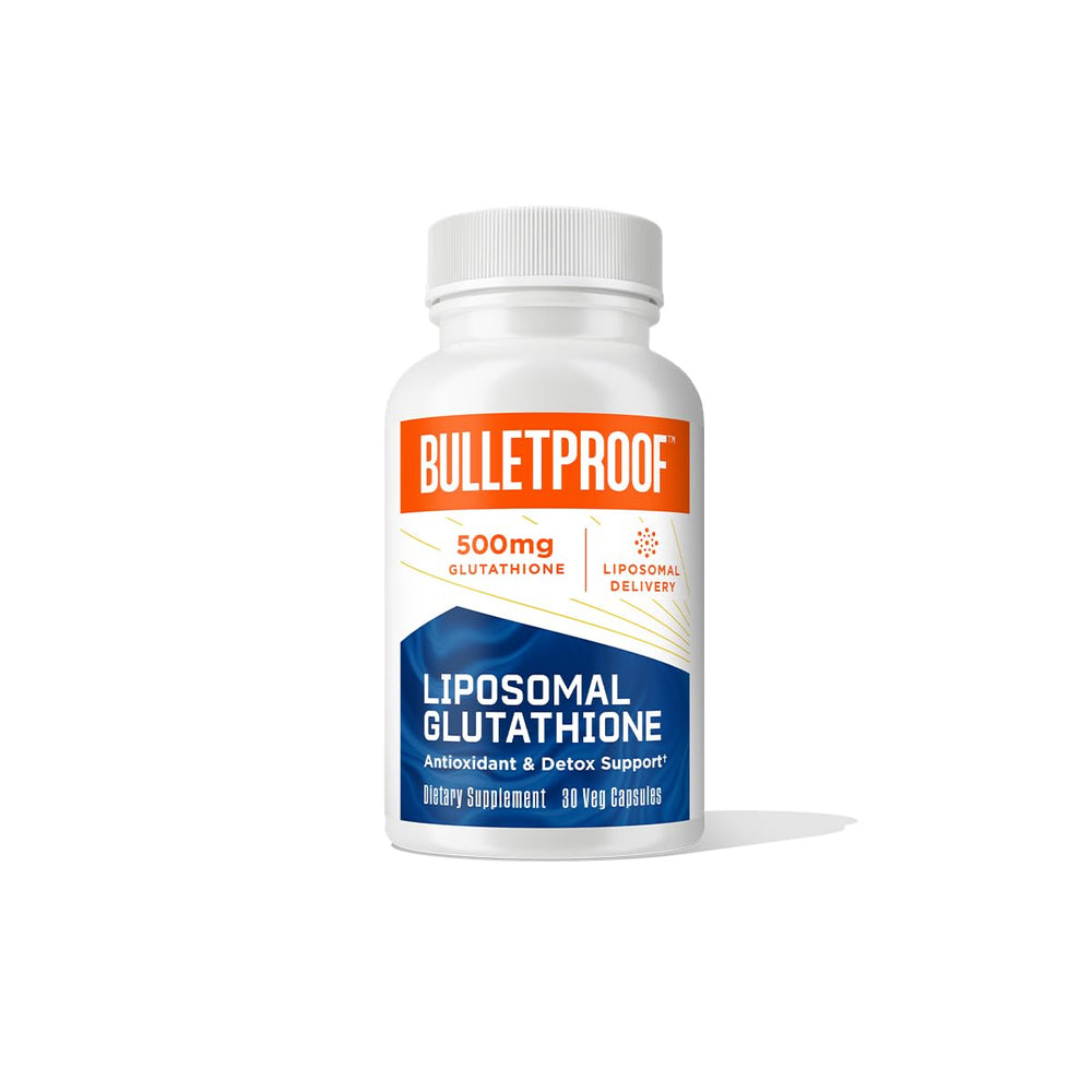 Bulletproof Liposomal Glutathione Force bottle shown for daily immune support