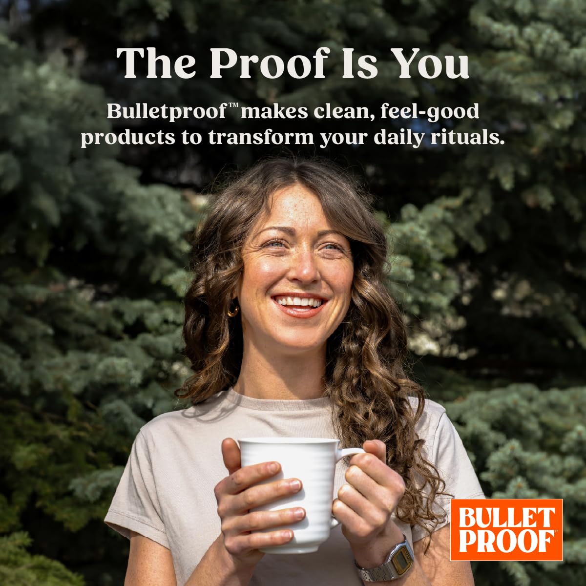 Bulletproof MCT Oil tea cup shows flavorless addition to hot drinks.