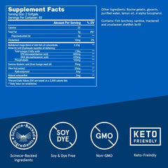 Bulletproof Omega Krill Complex lemon softgels ready for morning routine