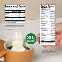 Bulletproof Collagen Peptides scoop included for easy daily mixing.