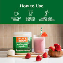 Bulletproof Collagen Peptides stirred into soups adds versatile nutrition.
