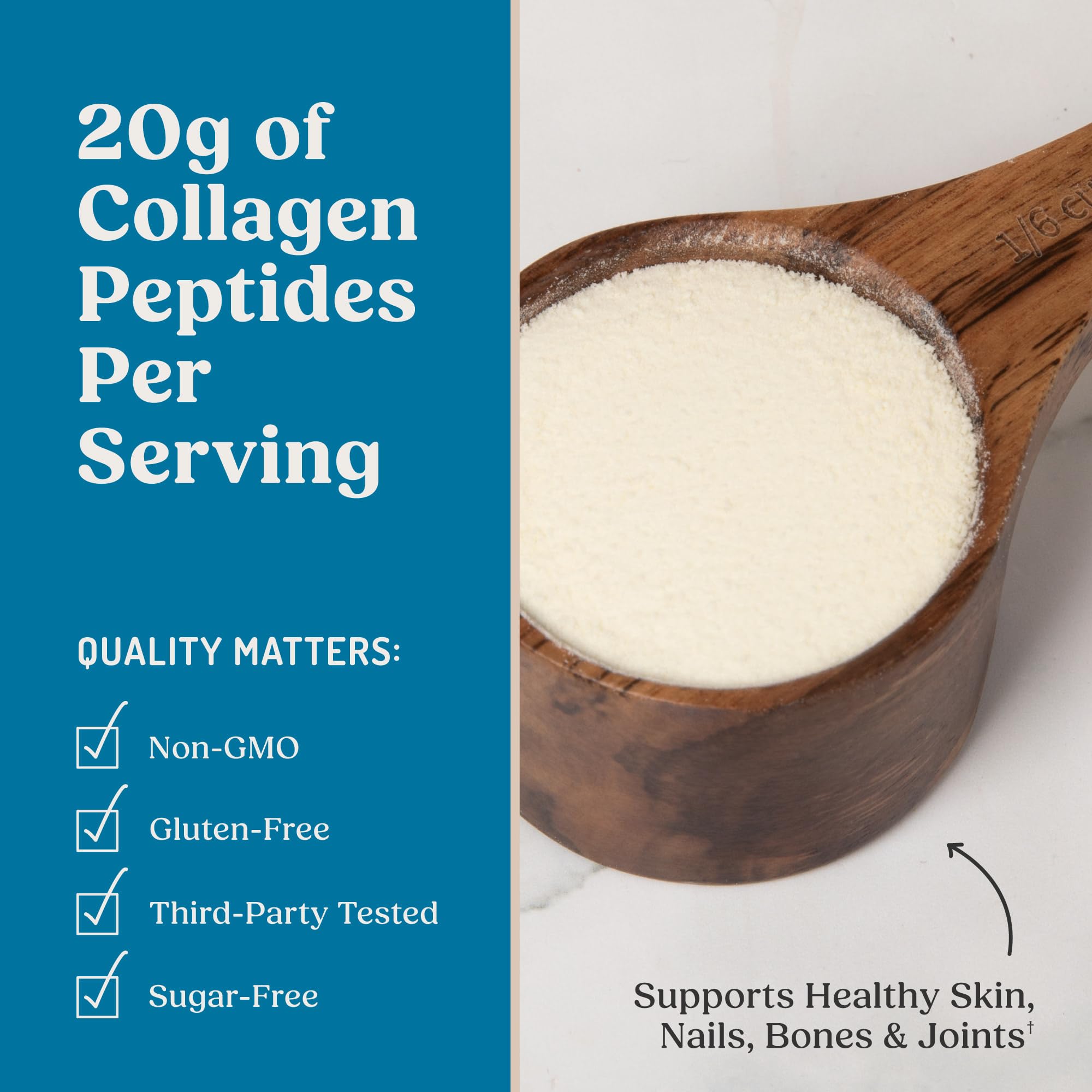Bulletproof Vanilla Collagen Peptides mixed into hot tea for cozy warmth.