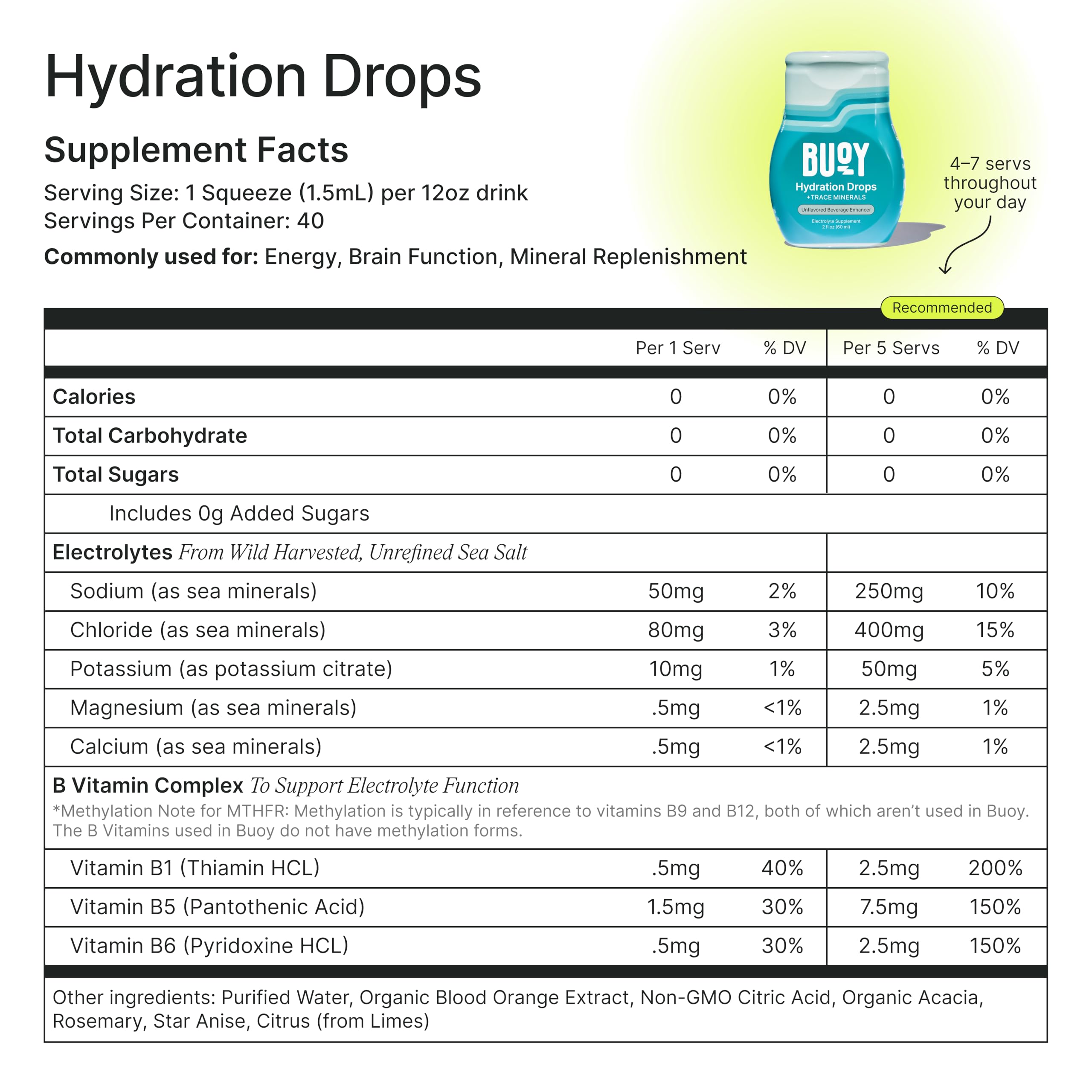 Three-pack packaging keeps hydration ready at home.