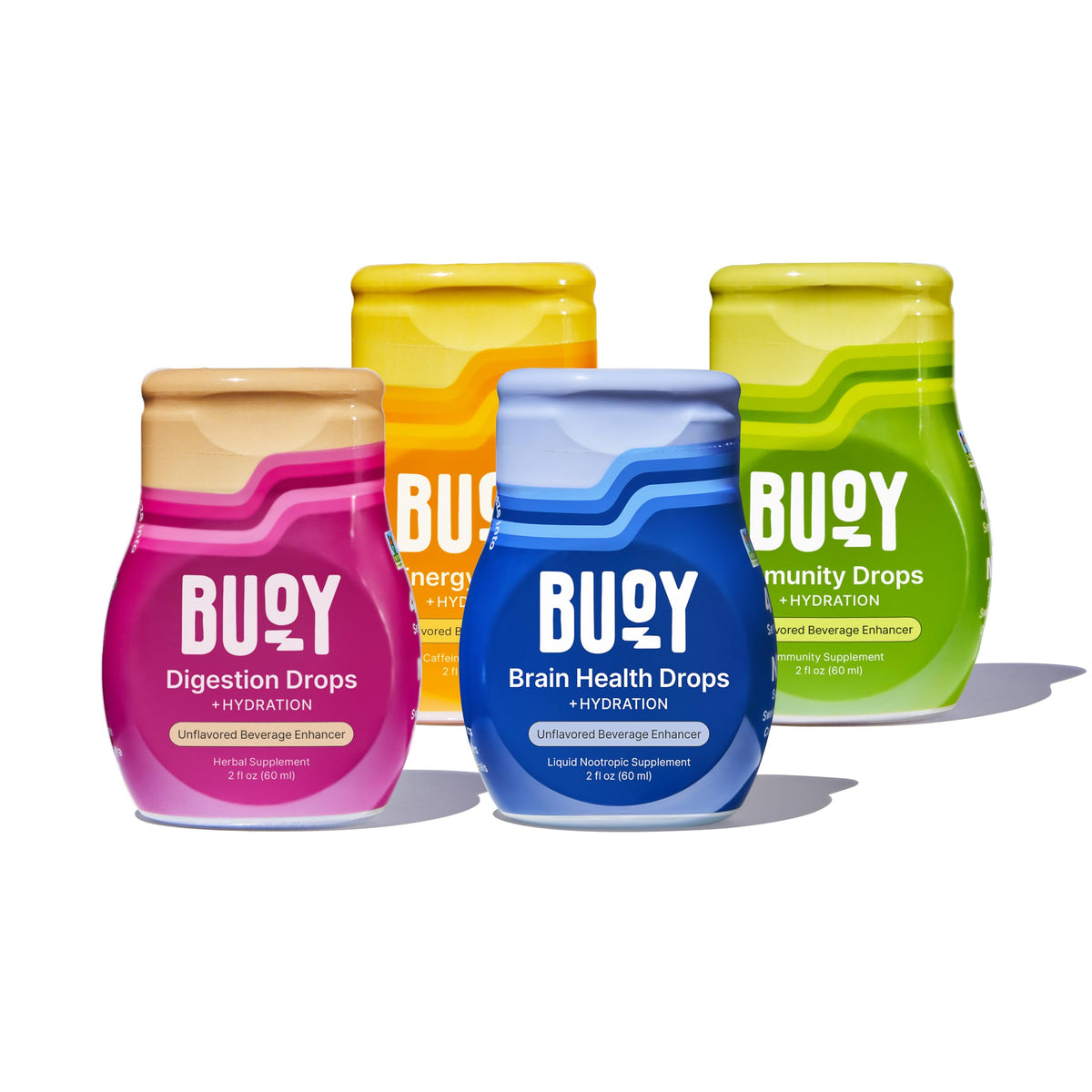 Buoy Electrolyte Drops Variety Pack bottle for quick hydration