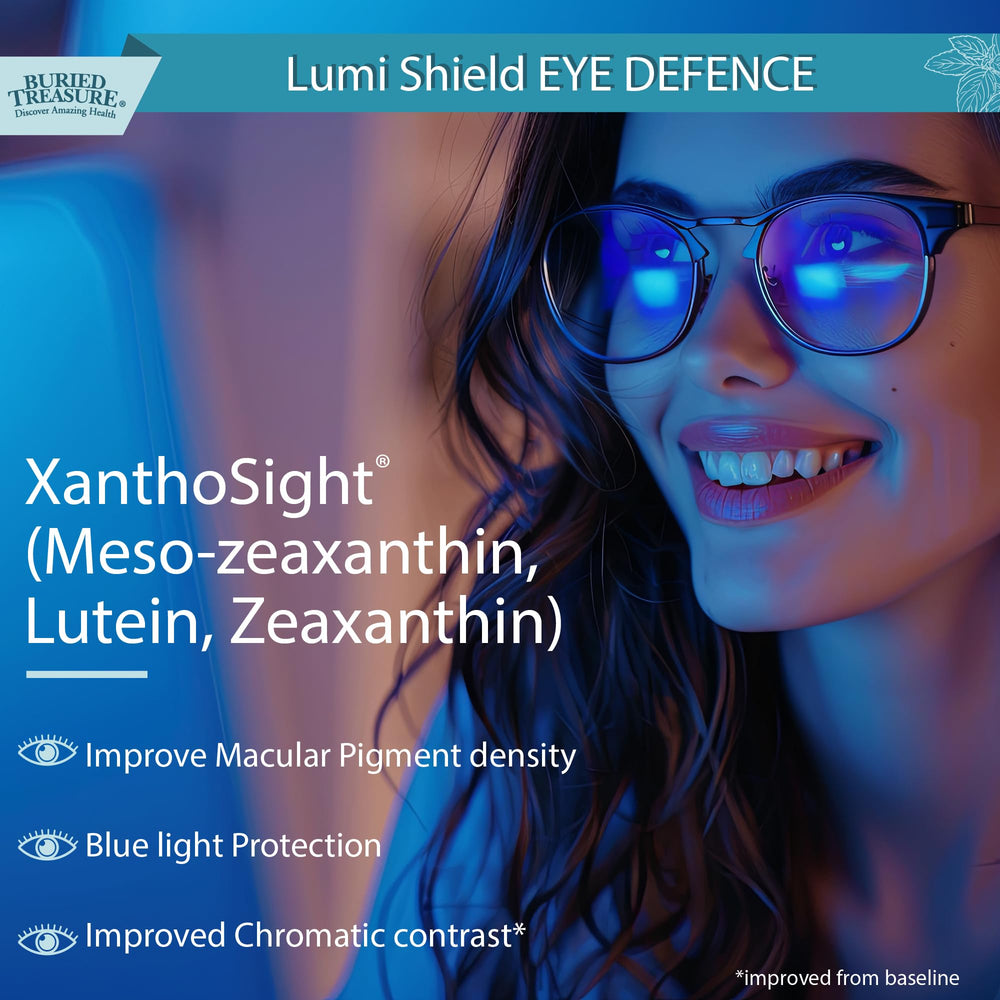 Buried Treasure Lumi Shield Plus drops capture the glossy liquid texture for easy dosing