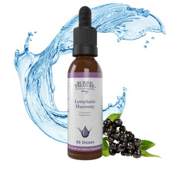 Buried Treasure Lymphatic Harmony Drops bottle for daily wellness support