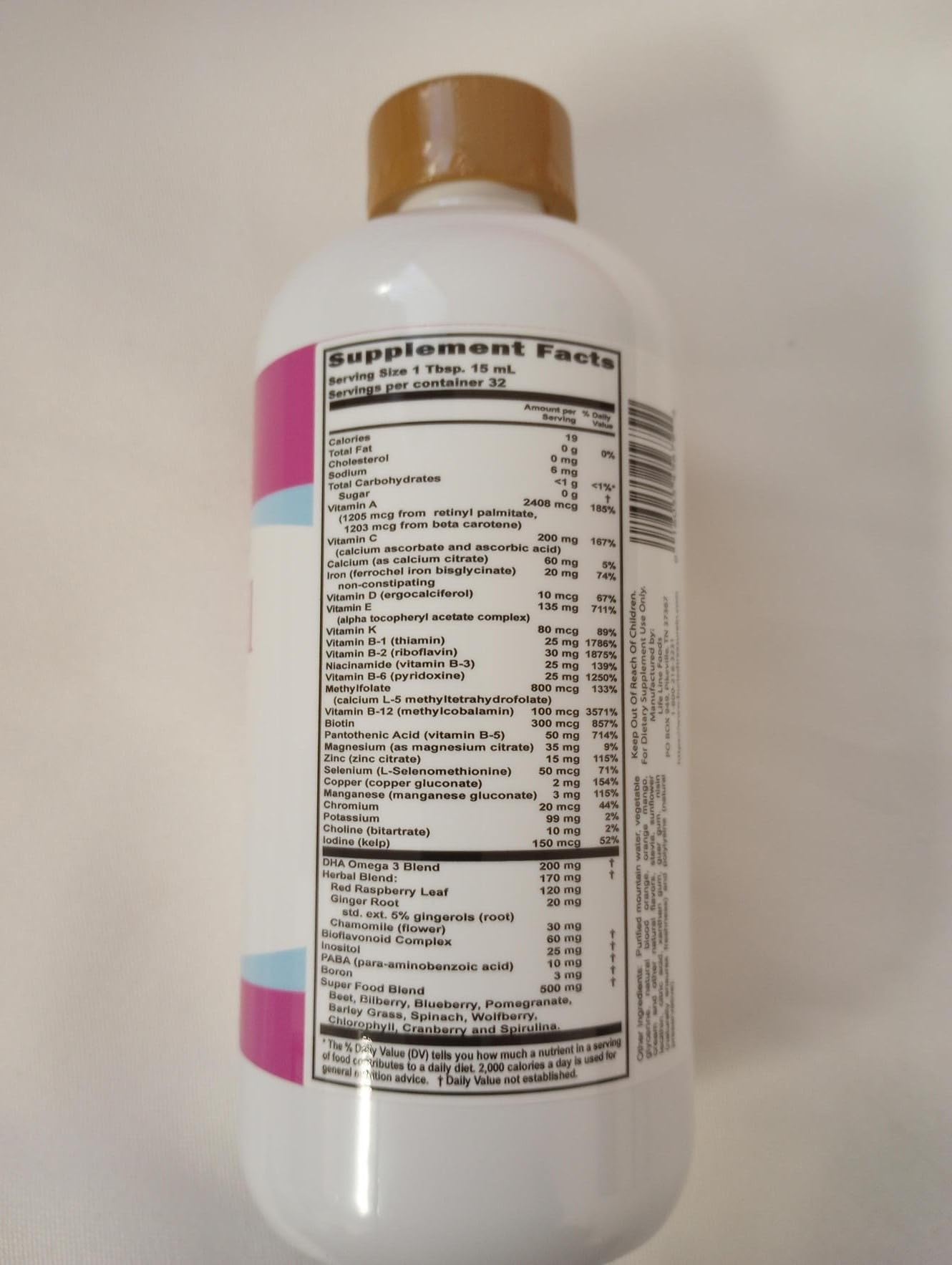 Buried Treasure Prenatal Plus DHA Complete gluten-free dairy-free option.