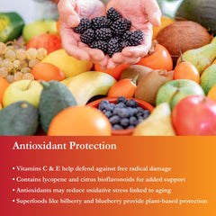 Buried Treasure vitamin D bone support graphic indicates bone health assistance
