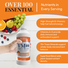 Buried Treasure VM100 orange zest flavor for a sugar-free daily boost