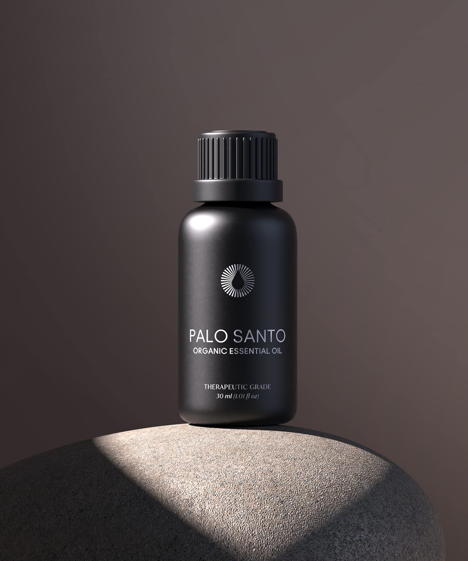 Bursera Palo Santo oil close-up emphasizing natural purity and clarity.