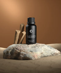 Bursera Palo Santo smokeless alternative image for a clean cleansing ritual.