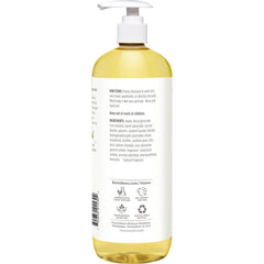 Lavender-vanilla aroma image communicates a calm, comforting cleanse