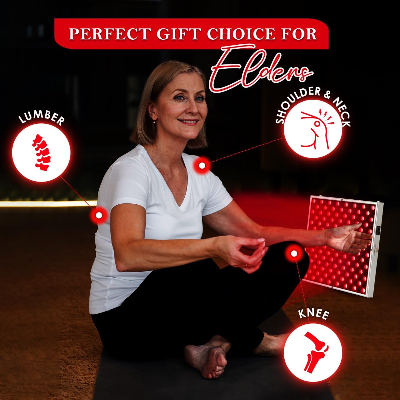 Business Climax adjustable hanger enables precise angles for targeted therapy.