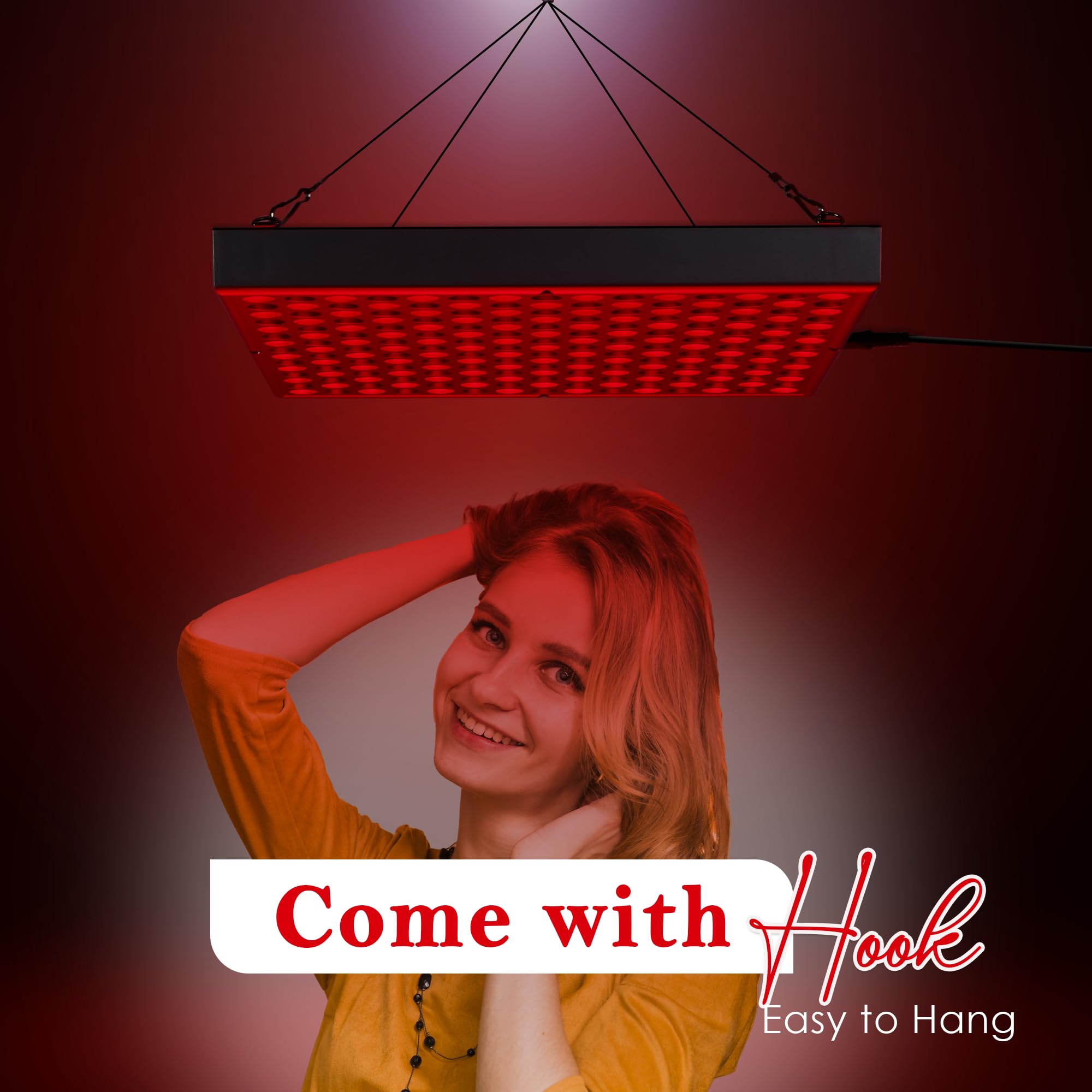 Business Climax LED red-light panel for body provides versatile skin and muscle care.